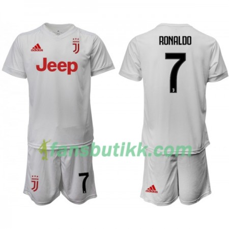 Fotballdrakt Juventus RONALDO 7 Barn Bortetrøye 2019-2020 Kortermet